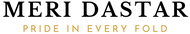Logo of MERI DASTAR with text 'Pride in Every Fold' below it.